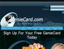 Tablet Screenshot of genie.us